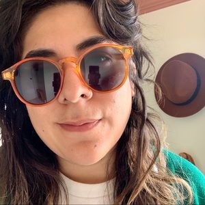 Burnt Orange Sunglasses